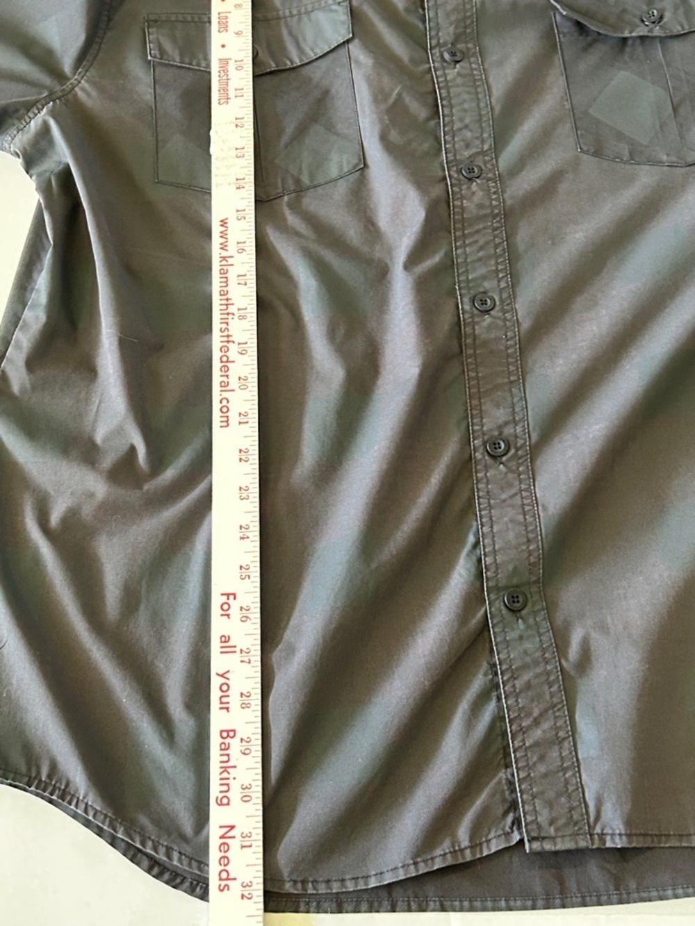 HARLEY DAVIDSON MENS BLACK LONG SLEEVE DUAL FLAP FRONT POCKETS SZ 2XL - Picture 11 of 12